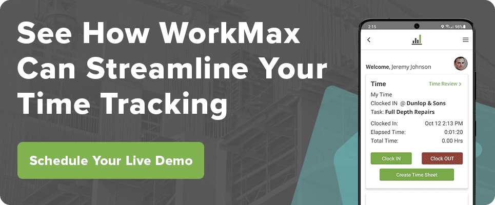 WorkMax simplifies time tracking for contractors with our industry leading software.
